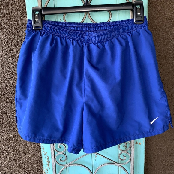 Nike Pants - Nike royal blue running shorts medium